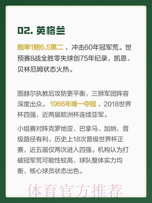 中国体育彩票深度剖析2026世界杯夺冠热门球队 中国体育彩票深度剖析2026世界杯夺冠热门球队
