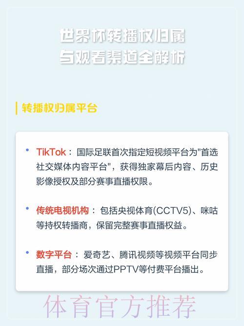 2026年世界杯高清直播平台与比分实时查看渠道全指南